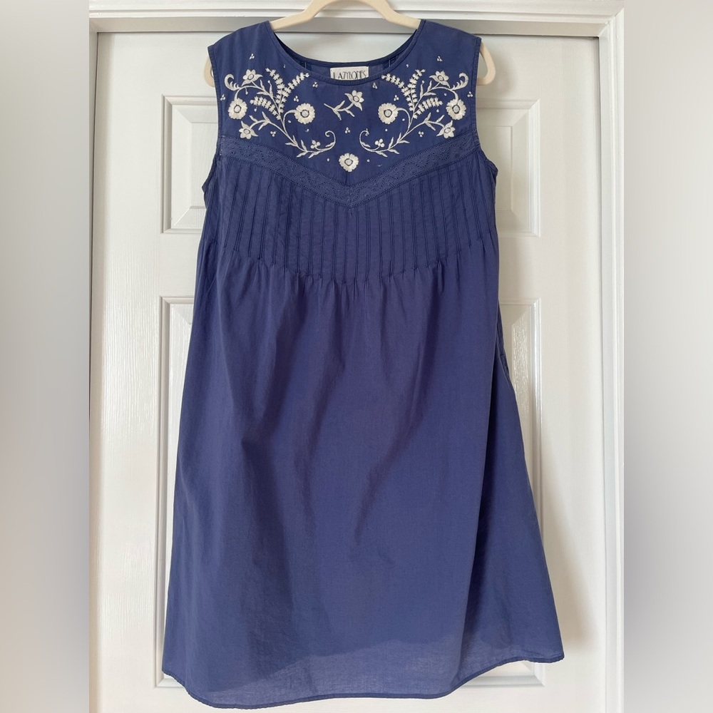 Lazybones Indigo Dress, size S